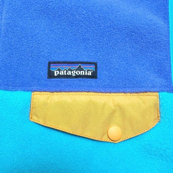 Patagonia | Men | Synchilla Snap-T Retro Colorblock Cozy Fleece Vest | Large - Picture 9 of 14